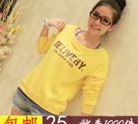 2013-new-women-s-plus-size-loose-o-neck-pullover-medium-long-letter-t-chromophous-sweatshirt