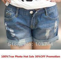 promotion-lady-denim-shorts-women-